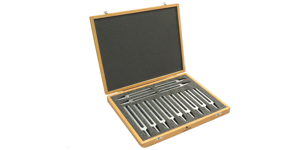 Chromatic Tuning Forks, Superior, Set of 13