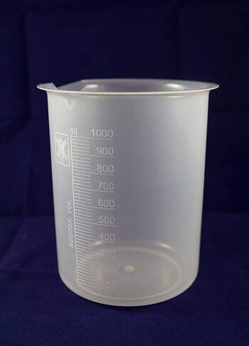 Supertek Beaker, Polypropylene 100 ml (12 beakers per Package)