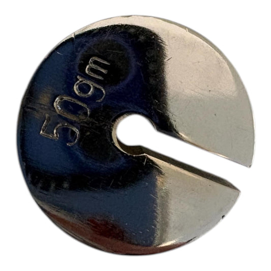 Weights, Slotted - Nickle Plated Steel