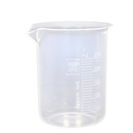 Supertek Beaker, Polypropylene 250 ml (12 beakers per Package)