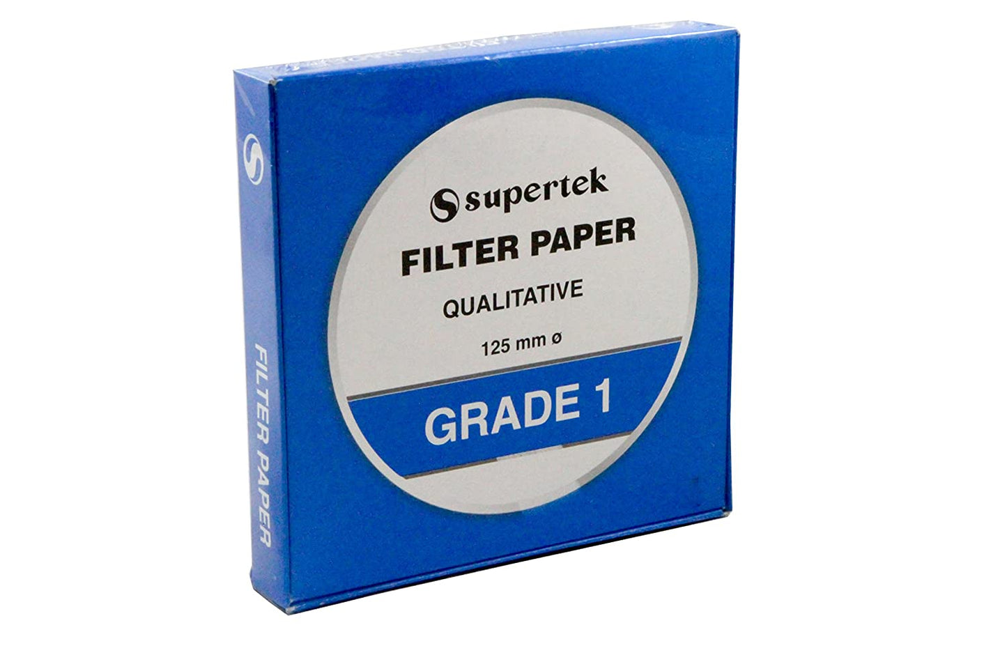 Filter Paper, Qualitative, Grade 1, 125 mm (Diameter) Pack of 100 Sheets