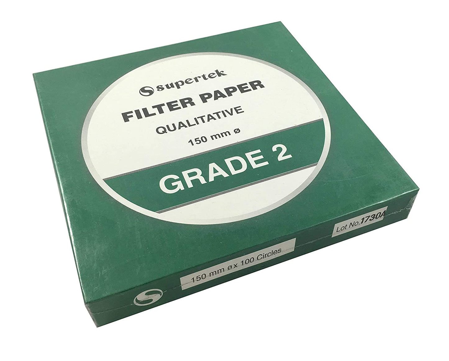 Filter Paper, Qualitative, Grade 2, 150 mm (Diameter) Pack of 100 Sheets