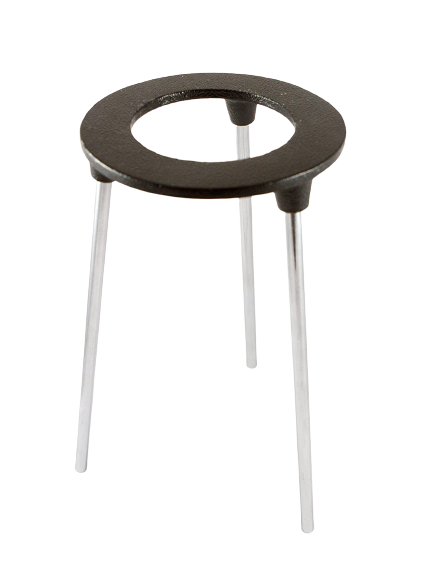 Circular Tripod Stand for Laboratory, Steel, 127 mm x 230 mm (5" Diameter x 9" Height)