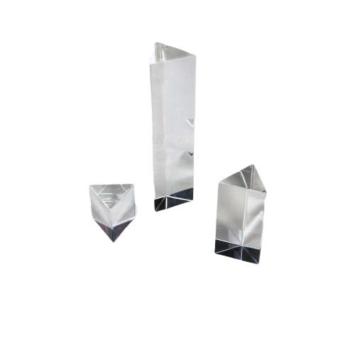 Equilateral Acrylic Prism Set (Set of 3: 1", 2", 4" Lengths)