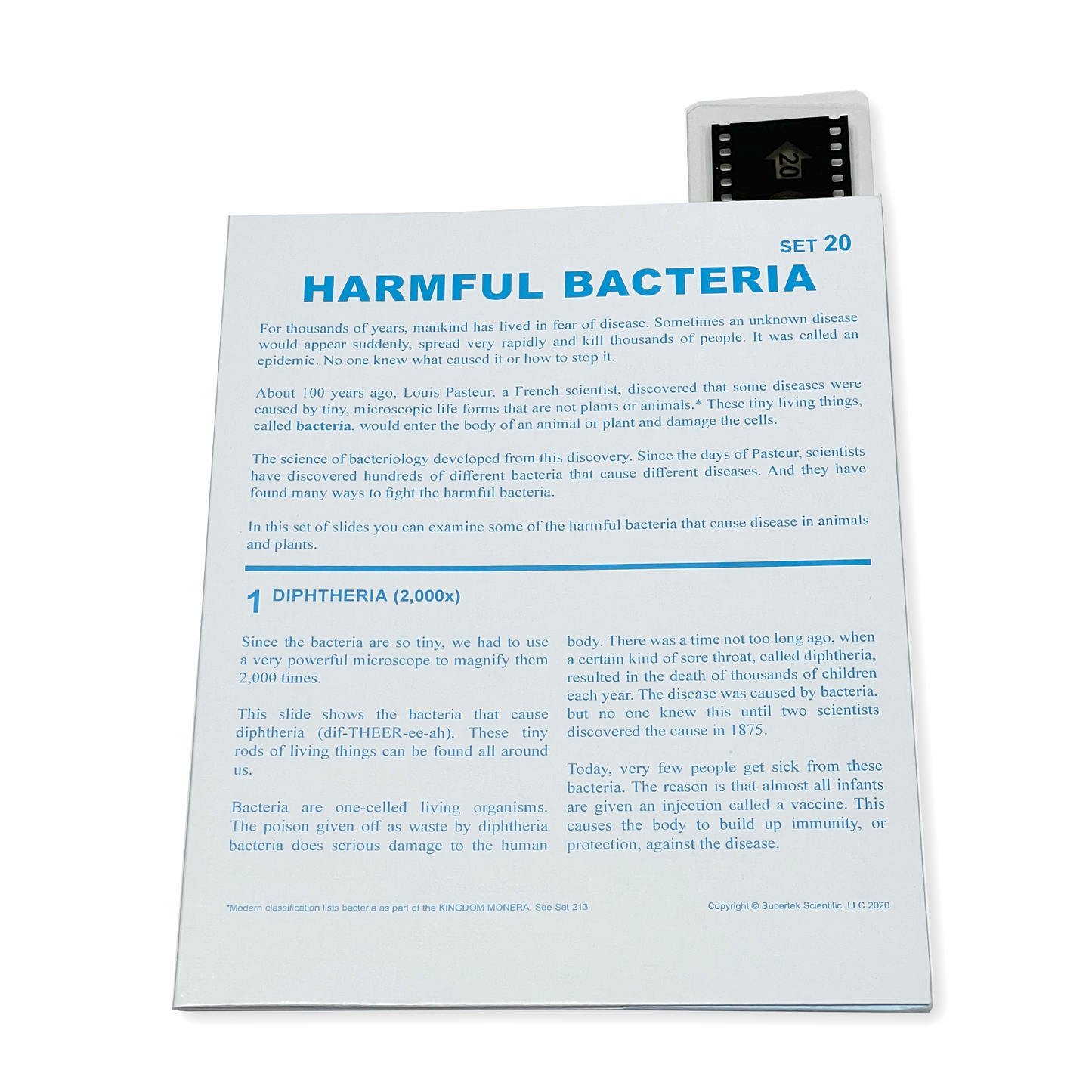 T020 Microslide, Harmful Bacteria